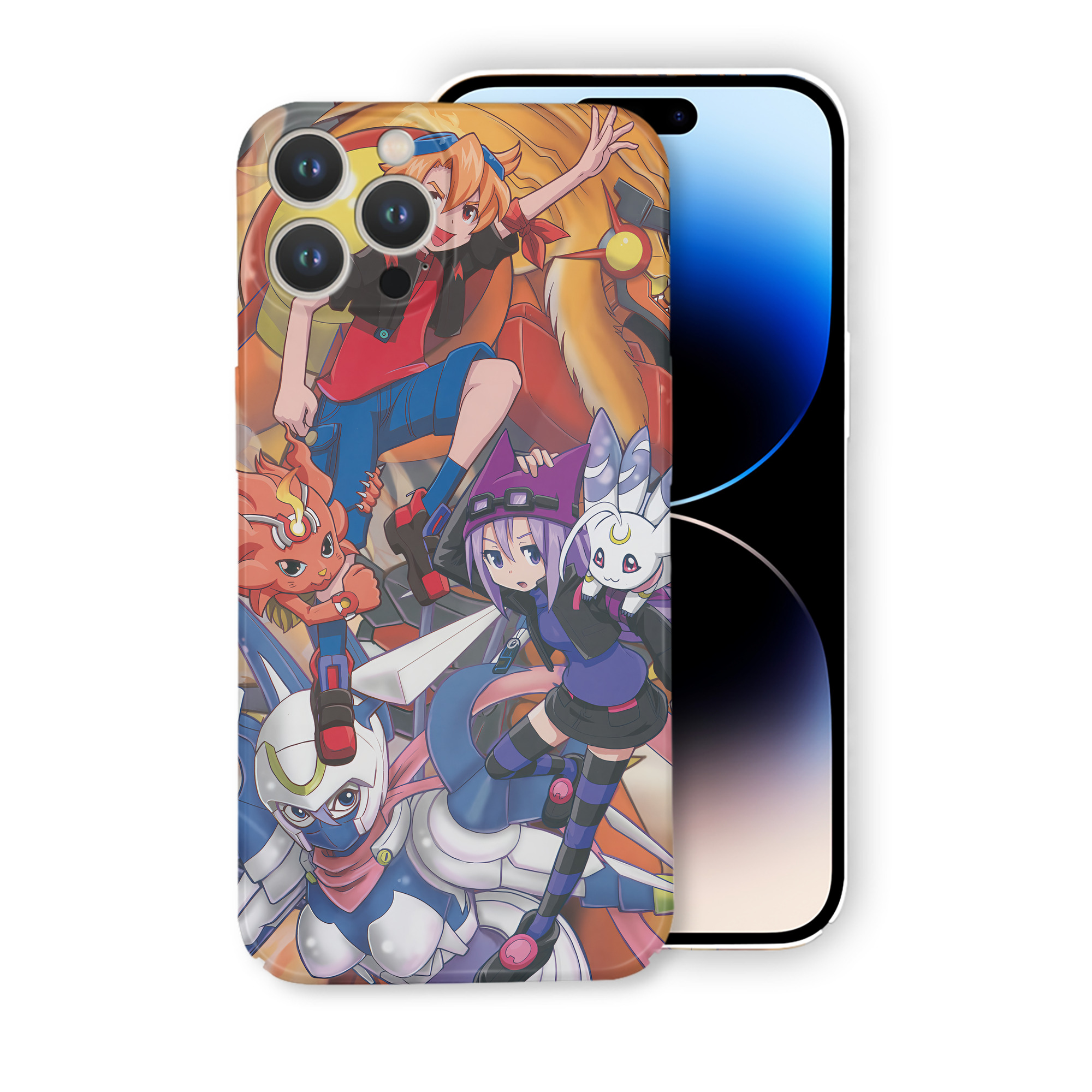 （画像用） Digimon デジタルモンスター/デジモン 【iPhone 14シリーズ対応】ハードケース